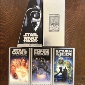 Star Wars Trilogy Special Edition Box Set VHS